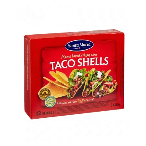 Hard shell tacos Santa Maria 12pcs