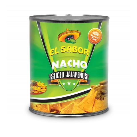 Nacho sliced jalapenos El Sabor 2.9kg