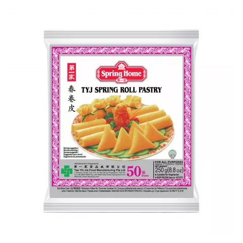 Spring roll wrappers 125mm (50sts) 250gr