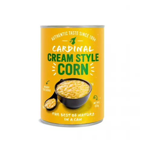 Cream style corn Cardinal 425gr
