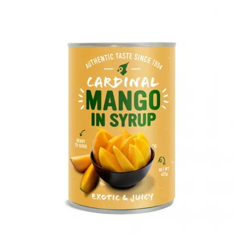 MANGO IN SYRUP CARDINAL 24X425gr