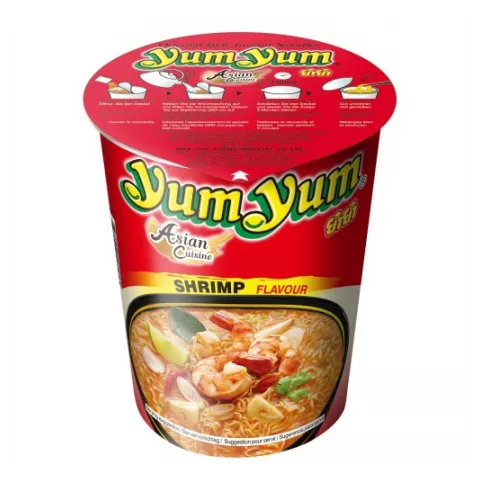 Instant noodles (cup) shrimp Υum 70gr