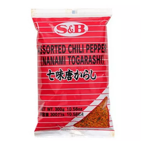 Chili pepper assorted nanami togarashi 300gr