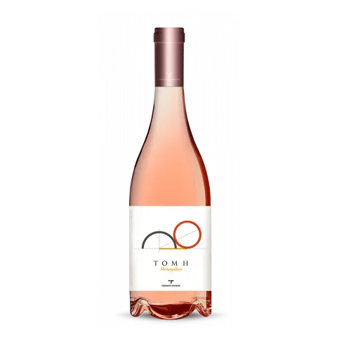 Τρουπής Τομή μοσχοφίλερο ροζέ 750ml