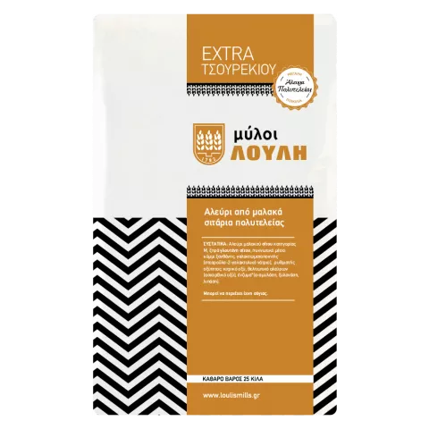 Αλεύρι Extra Τσουρεκιού Κατ. Μ Λούλη 25kg