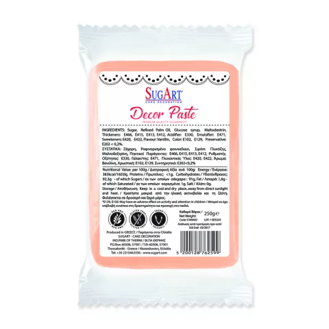 DECOR PASTE ΖΑΧΑΡΟΠΑΣΤΑ ΣΟΜΩΝ 12X1kg