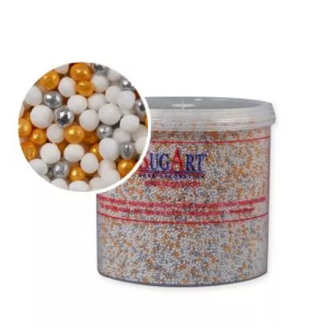 ΚΑΣ-ΚΑΣ ΛΕΥΚΟ-ΑΣΗΜΙ-ΧΡΥΣΟ 20X750gr