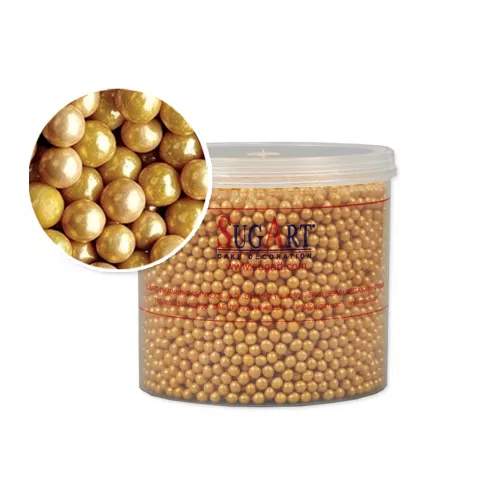 Πέρλα χρυσή 5mm 500gr