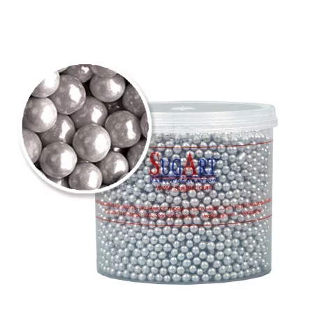 Πέρλα ασημί 5mm 500gr