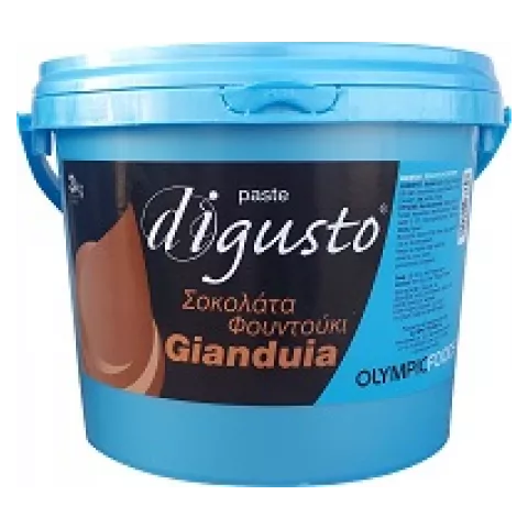 Γεύση gianduia (σοκολάτα γάλακτος με φουντούκι) "Di gusto" 3kg