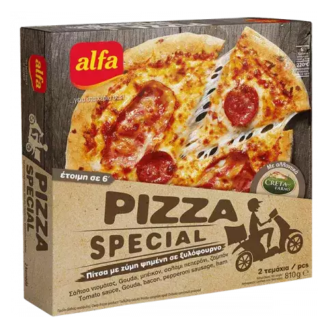Πίτσα special Alfa 810gr