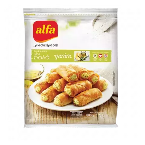 Ρολά mini με πατάτα Alfa 800gr