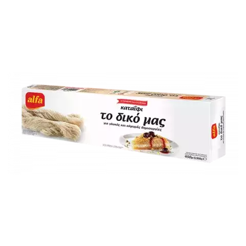 Φύλλο καταΐφι «το δικό μας» Alfa 450gr