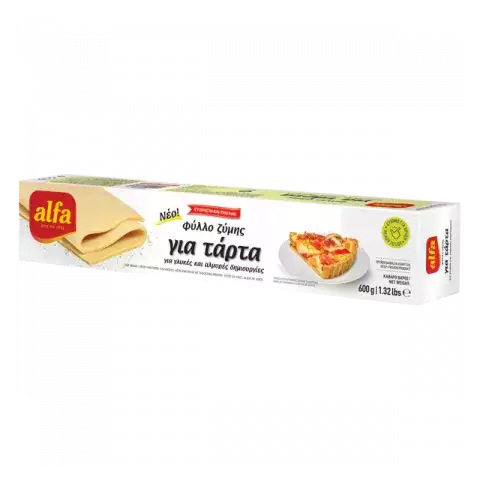 Φύλλο ζύμης για τάρτα 600gr