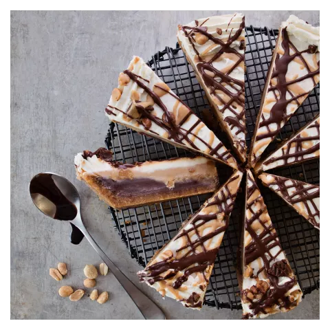 Chocolate peanut butter pie 4x1.98kg (16 μερίδες)