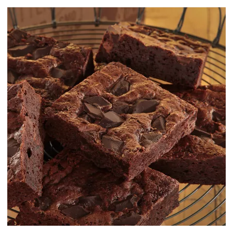 Triple chocolate brownie 4x1.53kg (16 μερίδες)