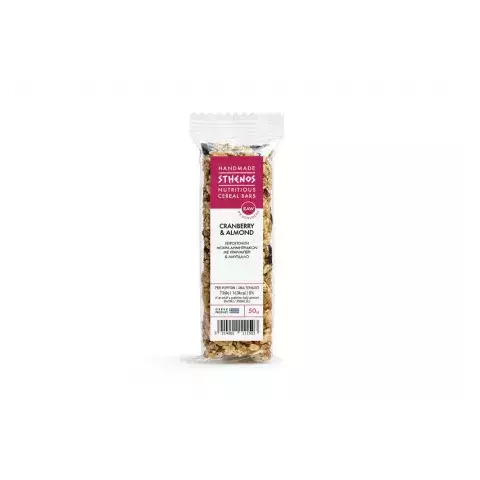 Display bars cranberry - αμύγδαλο (12τεμ χ 50gr)