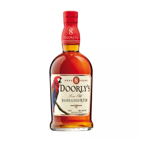 Doorlys 8 years gold rum 70cl 40%