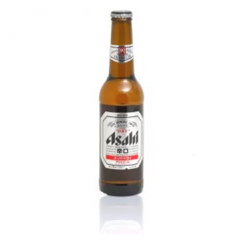Asahi beer bottle 5% 330ml