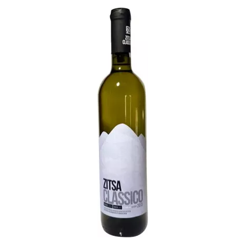 Οίνος λευκός "Ζίτσα Classico" ντεμπίνα 100% Ζοίνος 750ml