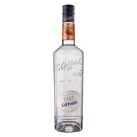Liquer creme de cacao blanc (white cocoa) Giffard 700ml 25%