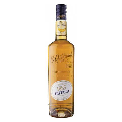 Liquer creme de banane Giffard 700ml 25%
