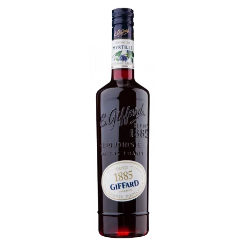 Liquer creme de myrtilles-blueberry Giffard 700ml 16%