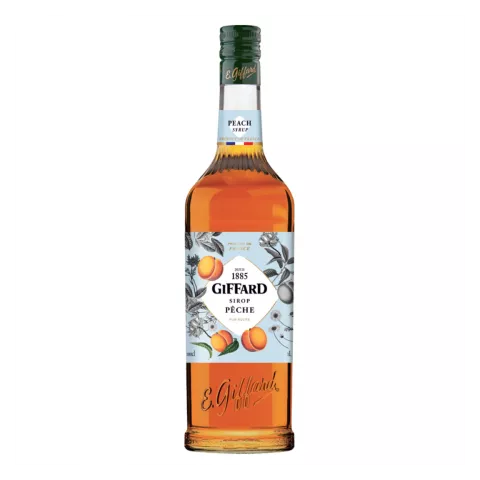 Peach syrup Giffard 1lt