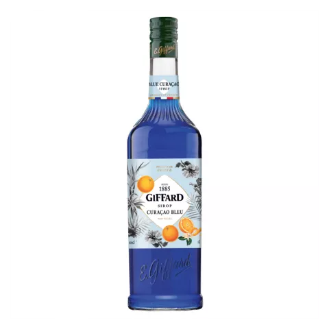 Blue curacao syrup Giffard 1lt