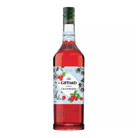 Cranberry syrup Giffard 1lt
