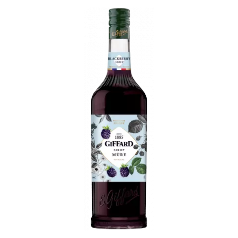 Blackberry syrup Giffard 1lt