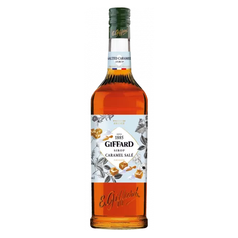 Salted caramel syrup Giffard 1lt