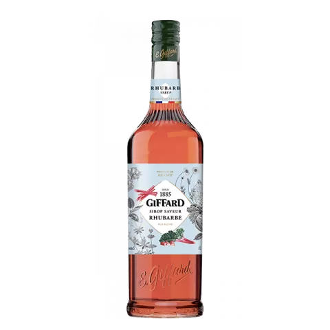 Rhubarb syrup Giffard 1lt