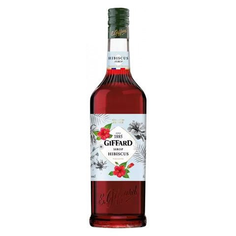 Hibiscus syrup Giffard 1lt