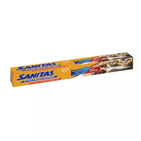 Αντικολλητικό χαρτί ρολό 38cm Sanitas 50m