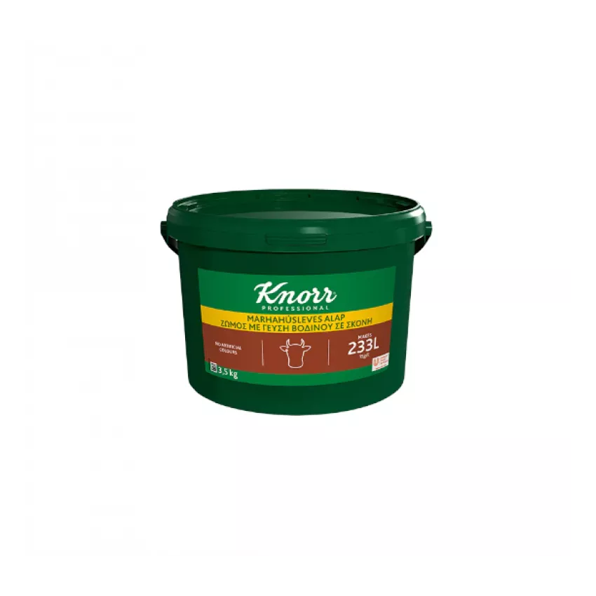 Knorr 1-2-3 ζωμός με γεύση βοδινού 3,5kg Knorr 1-2-3 ζωμός με γεύση βοδινού 3,5kg