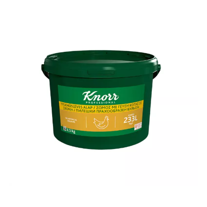 Knorr 1-2-3 ζωμός με γεύση κότα 3,5kg Knorr 1-2-3 ζωμός με γεύση κότα 3,5kg
