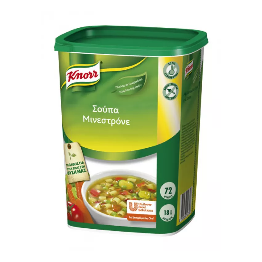 Knorr σούπα μινεστρόνε 900gr Knorr σούπα μινεστρόνε 900gr