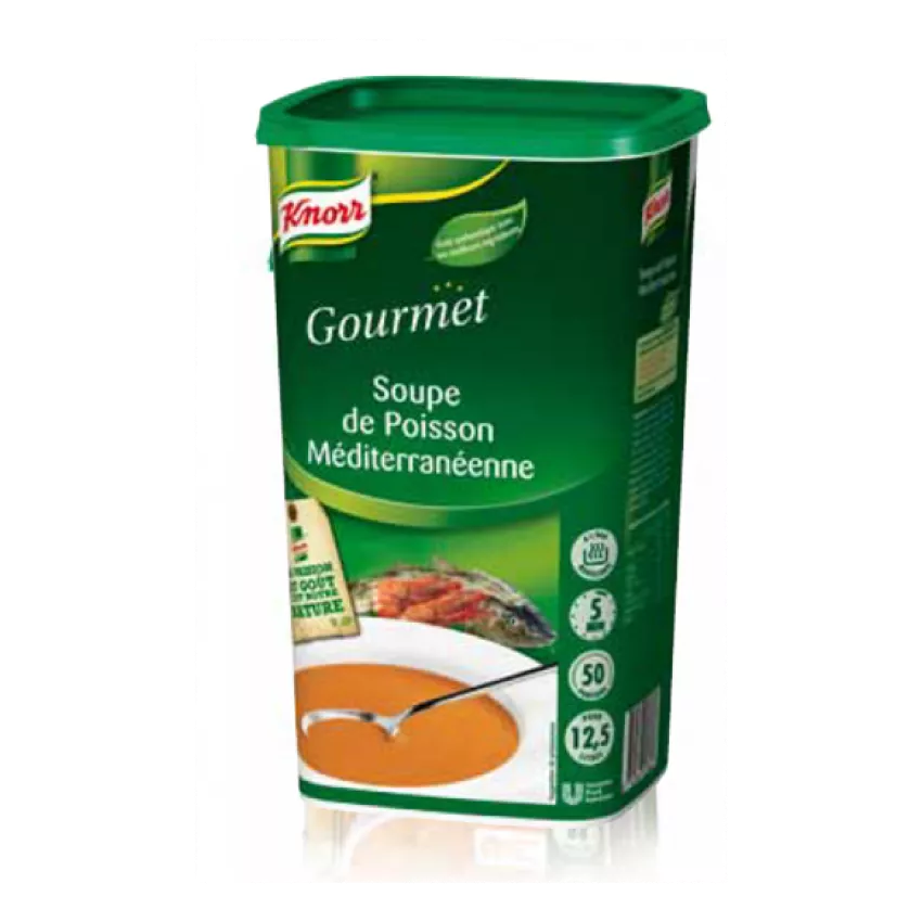 Knorr σούπα ψάρι μεσογειακή 1kg Knorr σούπα ψάρι μεσογειακή 1kg