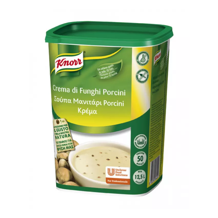 Knorr σούπα μανιτάρι porcini 850gr Knorr σούπα μανιτάρι porcini 850gr
