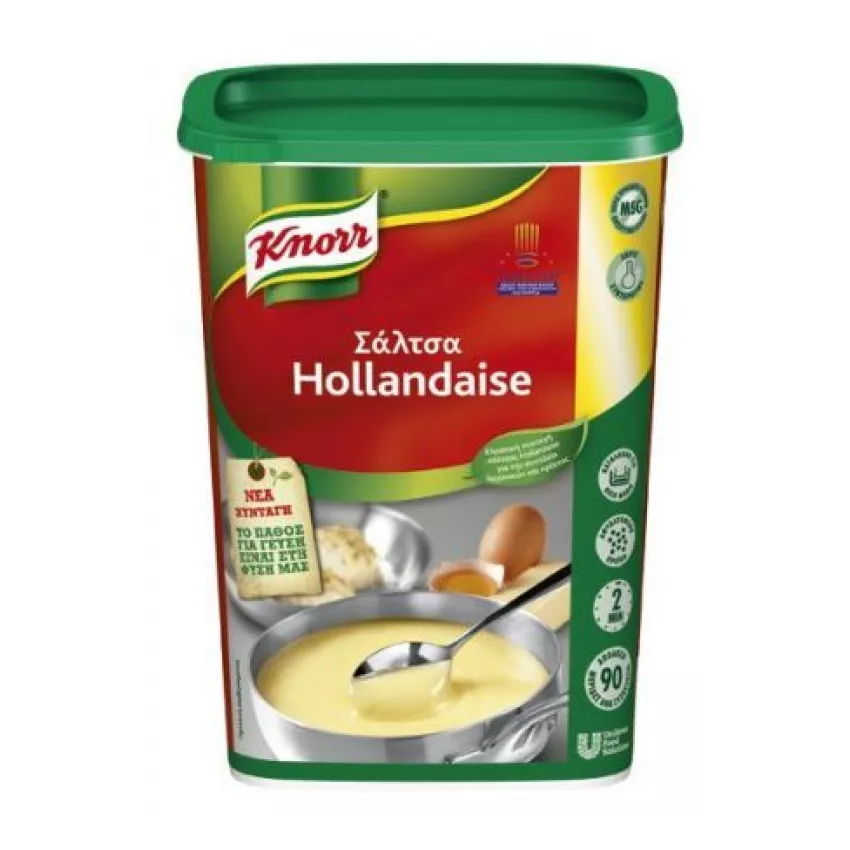 Knorr αφυδατωμένη σάλτσα ολλανδέζ 825gr Knorr αφυδατωμένη σάλτσα ολλανδέζ 825gr