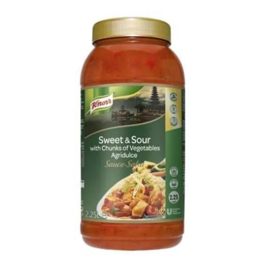 Knorr υγρή σάλτσα γλυκόξινη 2,25 lt Knorr υγρή σάλτσα γλυκόξινη 2,25 lt