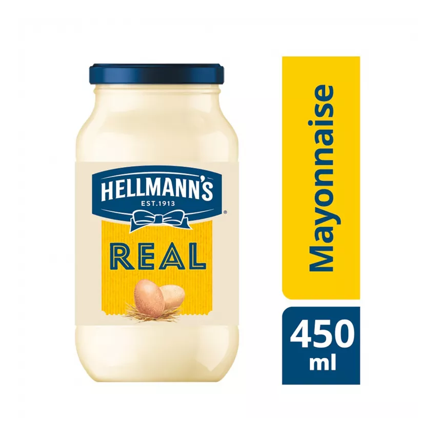 Hellmann's μαγιονέζα real 450gr Hellmann's μαγιονέζα real 450gr