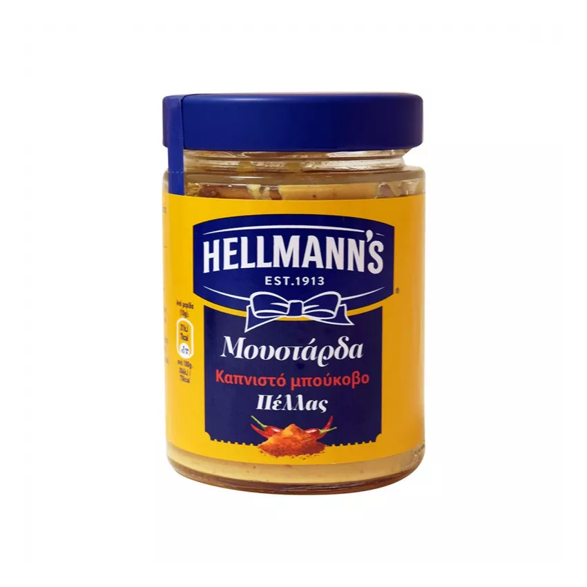 Hellmann's μουστάρδα καπνιστό μπούκοβο 300gr Hellmann's μουστάρδα καπνιστό μπούκοβο 300gr