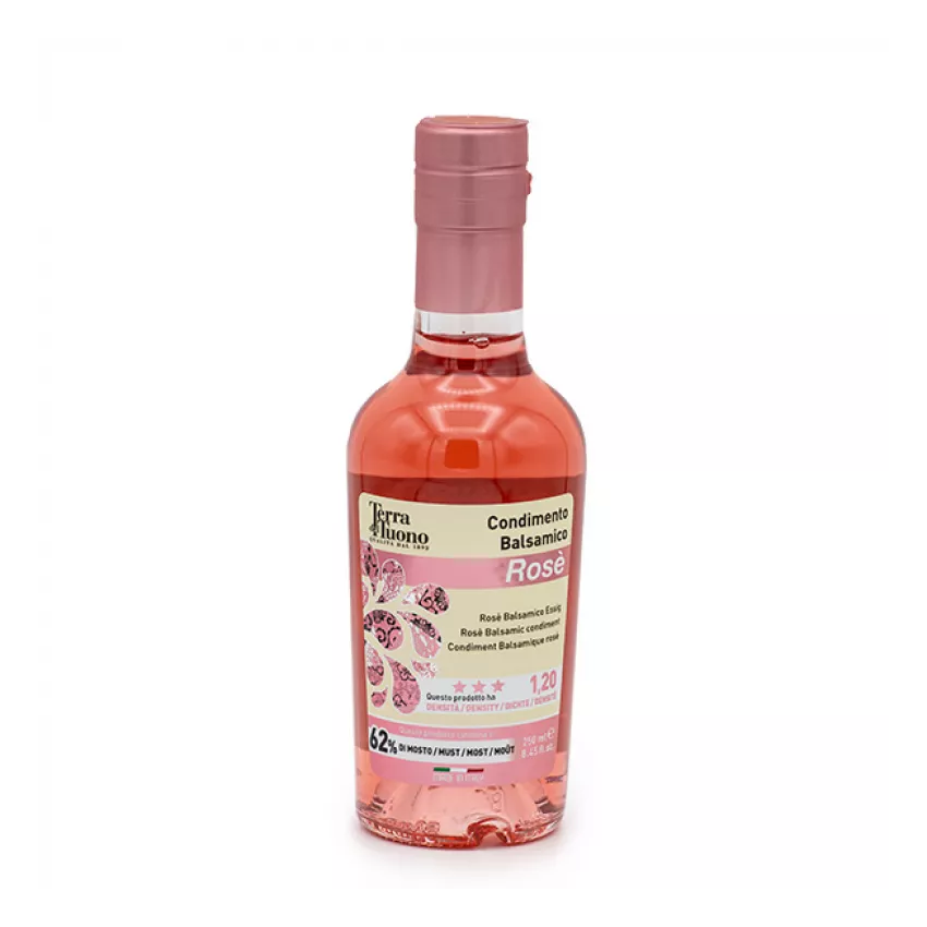 Βαλσάμικο ξίδι ροζέ condiment 250ml Terra Del Tuono Βαλσάμικο ξίδι ροζέ condiment 250ml Terra Del Tuono