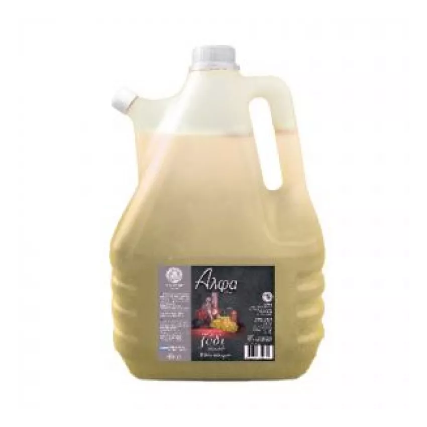 Ξίδι λευκό pet Άλφα 5lt Ξίδι λευκό pet Άλφα 5lt