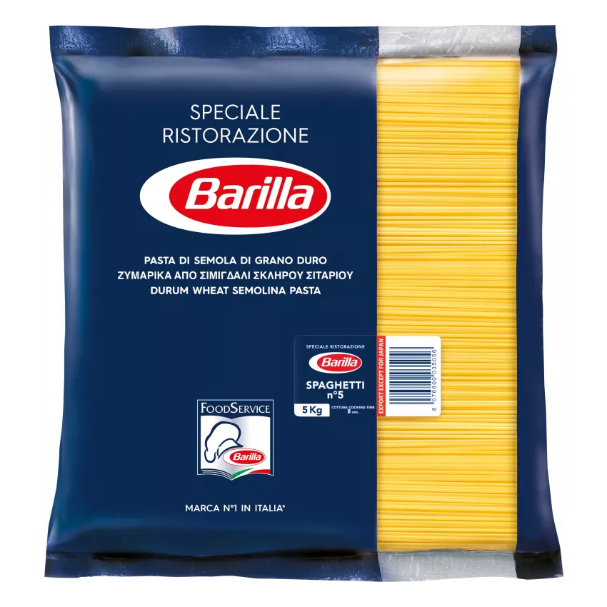 Barilla σπαγγέτι No5 5kg Barilla σπαγγέτι No5 5kg