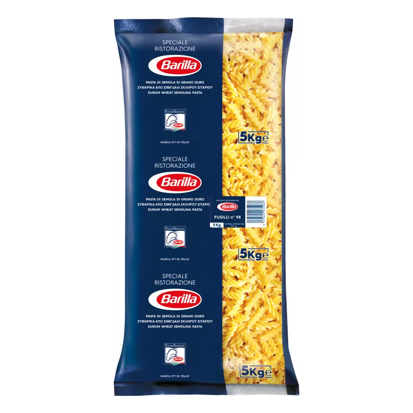 Barilla fusilli 5kg Barilla fusilli 5kg