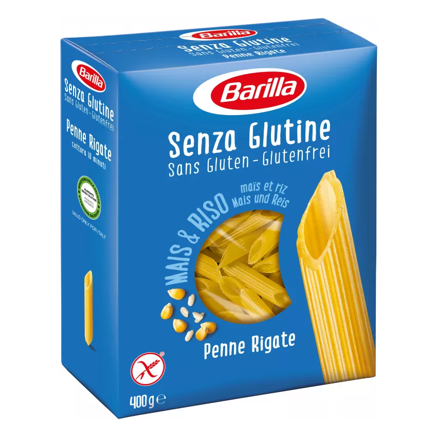 Barilla penne rigate gluten free 400gr Barilla penne rigate gluten free 400gr