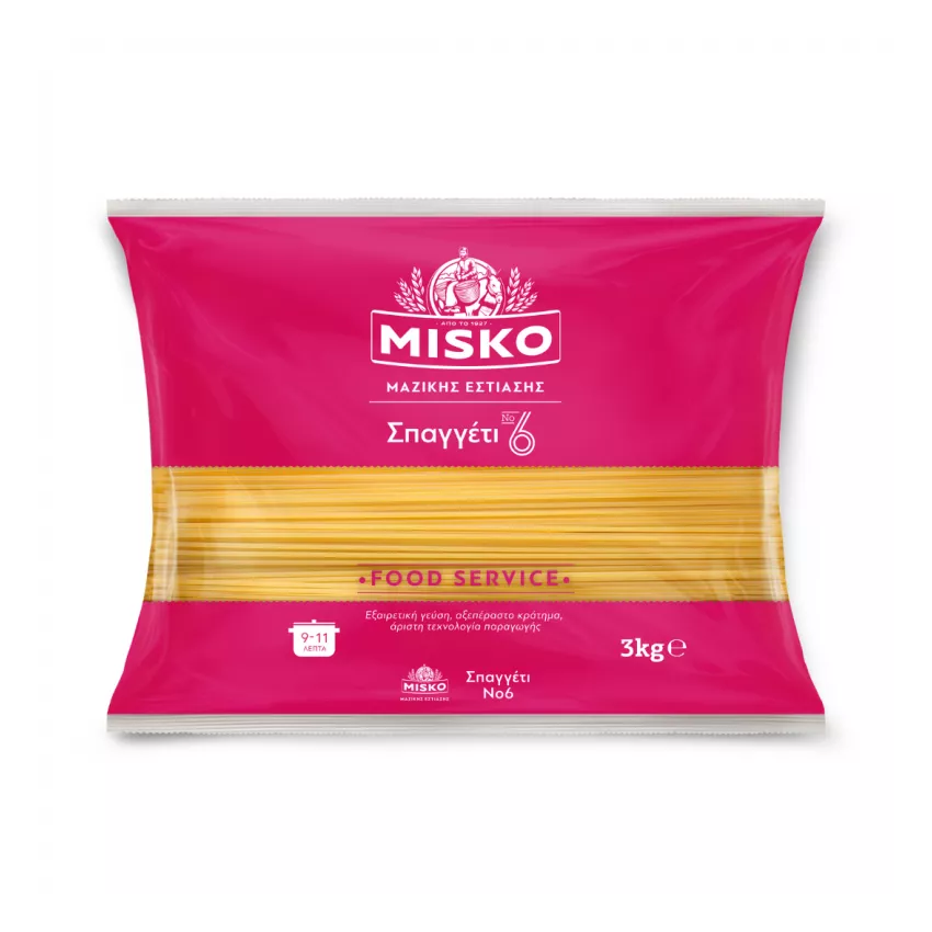 Μίσκο μακαρόνια Νο6 3kg Μίσκο μακαρόνια Νο6 3kg